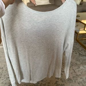 VINTAGE HAVANA LONG SLEEVE W/ TIE IN THE BACK